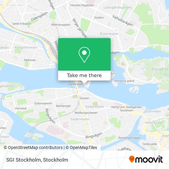 SGI Stockholm map