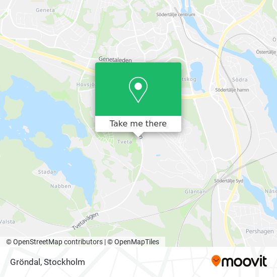 Gröndal map