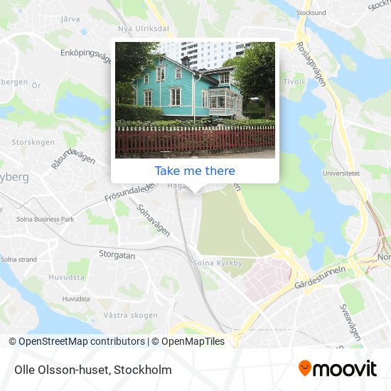 Olle Olsson-huset map