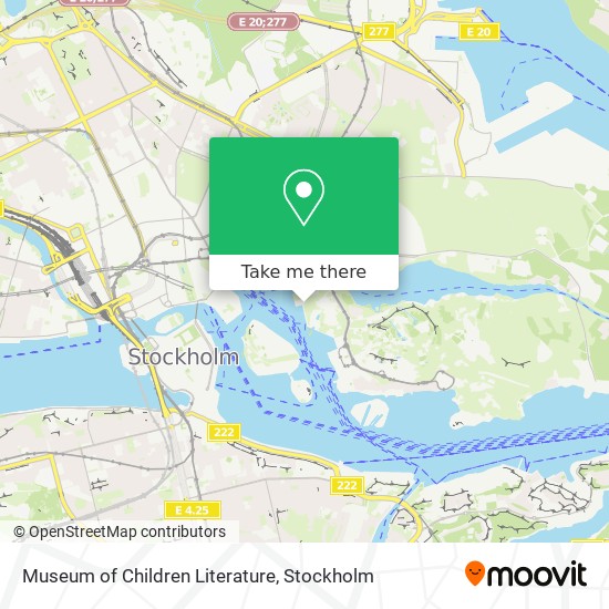 Museum of Children Literature map