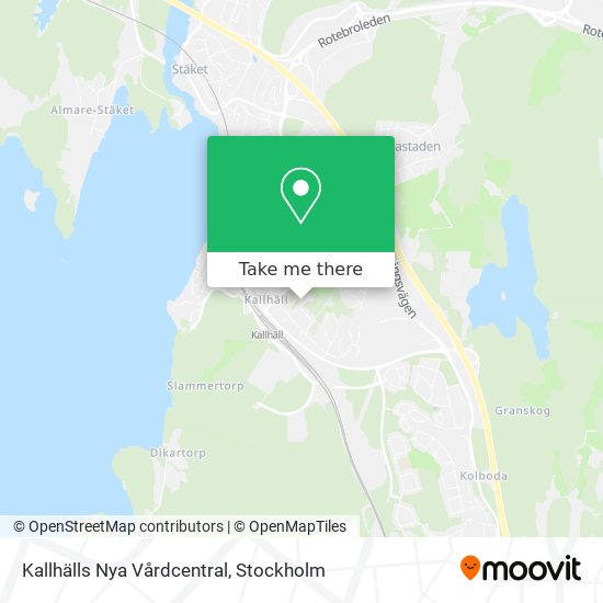 Kallhälls Nya Vårdcentral map