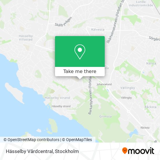 Hässelby Vårdcentral map