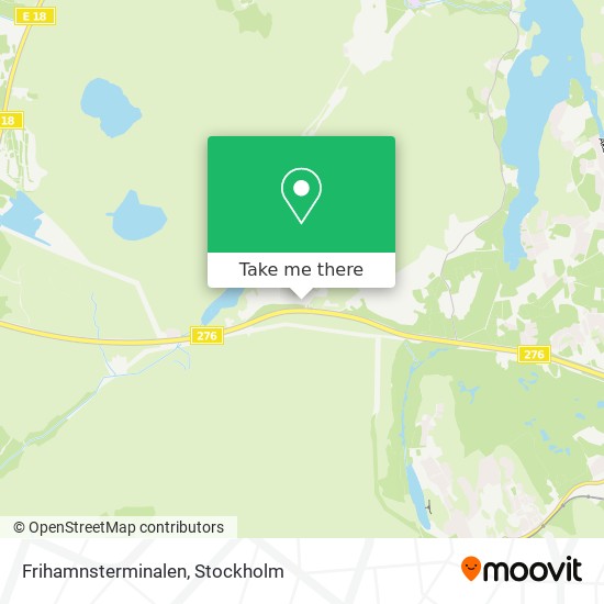 Frihamnsterminalen map