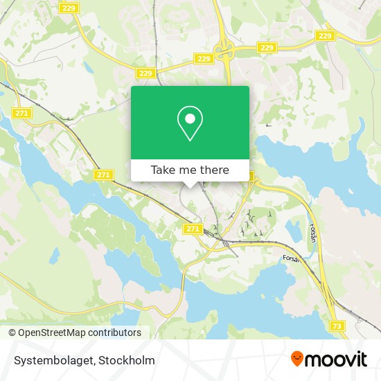 Systembolaget map