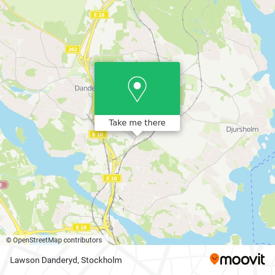 Lawson Danderyd map