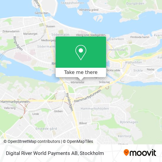 Digital River World Payments AB map
