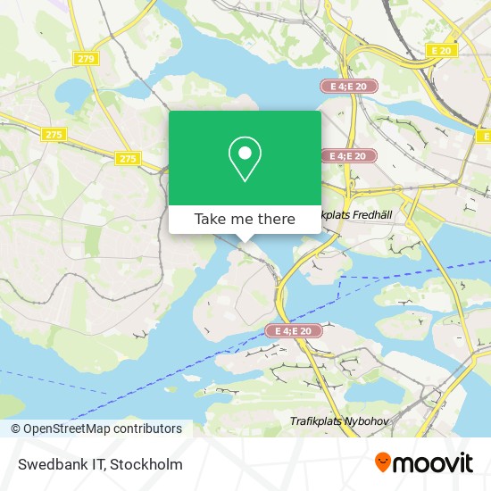 Swedbank IT map