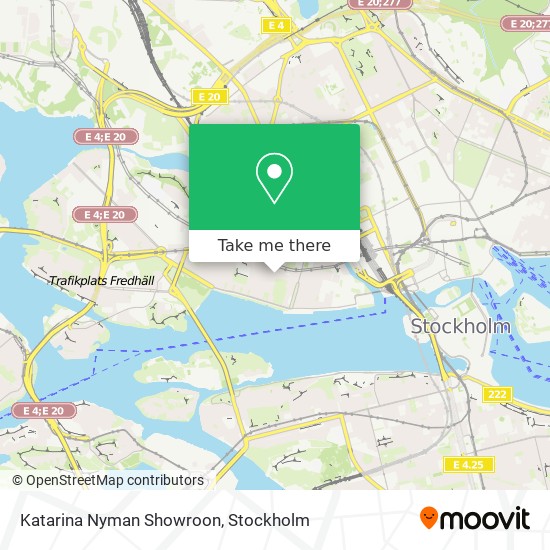 Katarina Nyman Showroon map