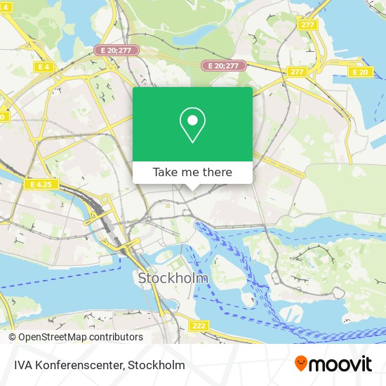 IVA Konferenscenter map