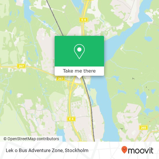 Lek o Bus Adventure Zone map