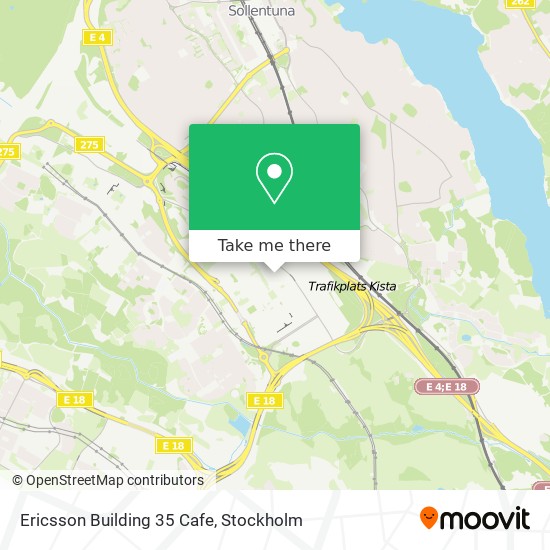 Ericsson Building 35 Cafe map