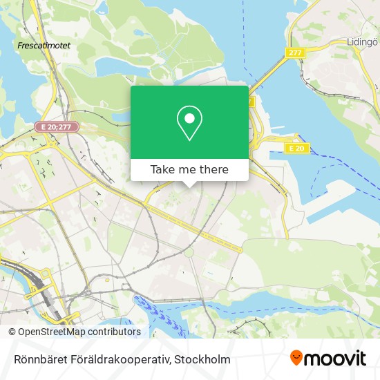 Rönnbäret Föräldrakooperativ map