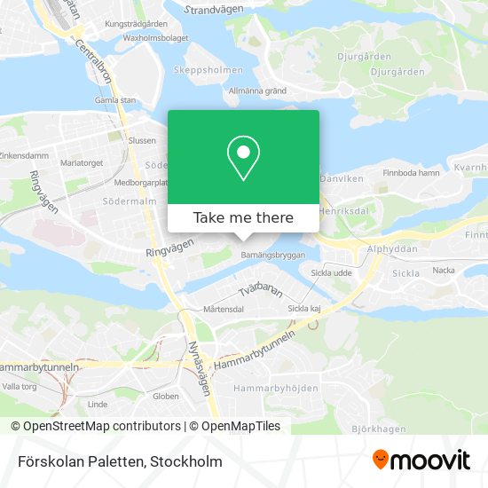 Förskolan Paletten map