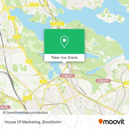 House Of Marketing map