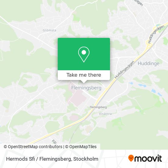 Hermods Sfi / Flemingsberg map