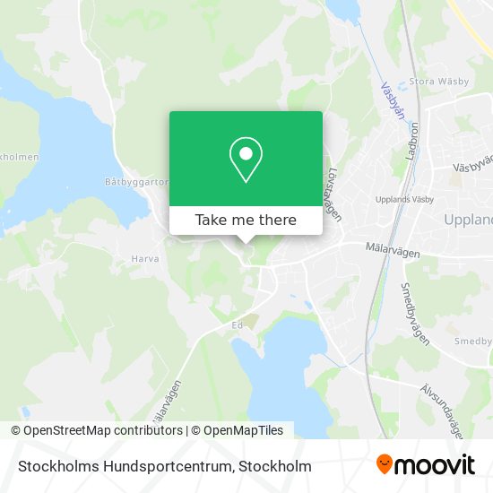 Stockholms Hundsportcentrum map