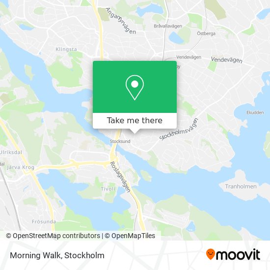 Morning Walk map