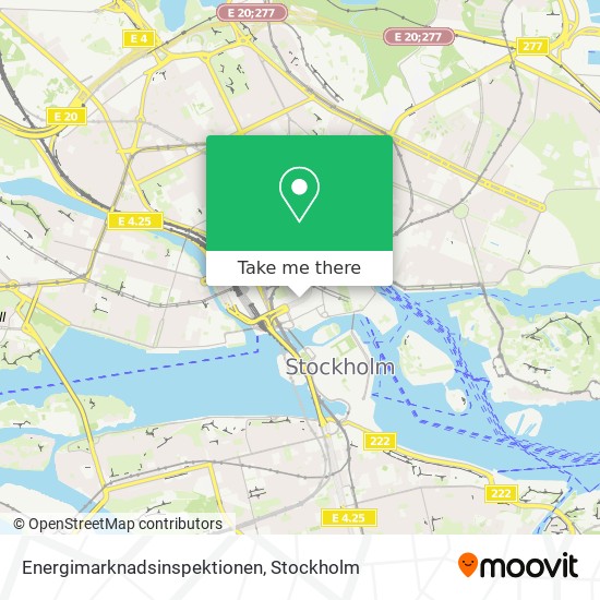 Energimarknadsinspektionen map