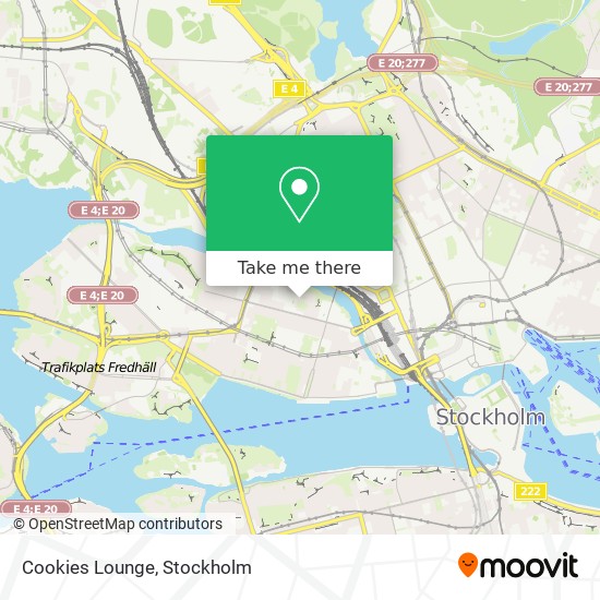 Cookies Lounge map