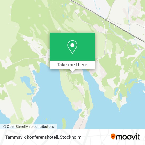 Tammsvik konferenshotell map