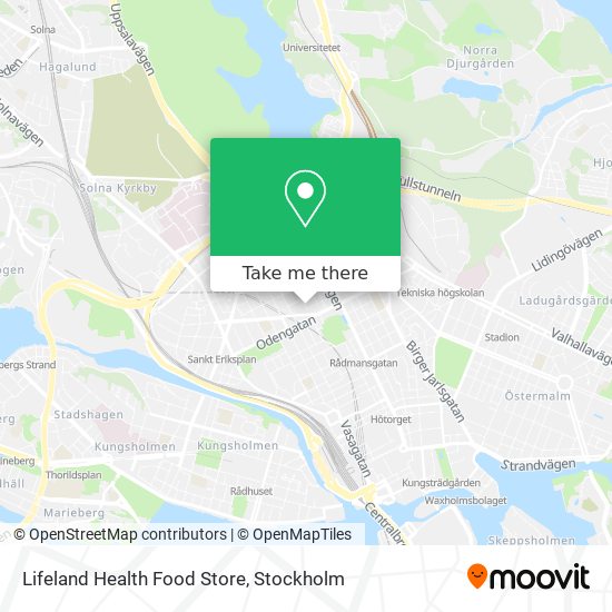 Lifeland Health Food Store map