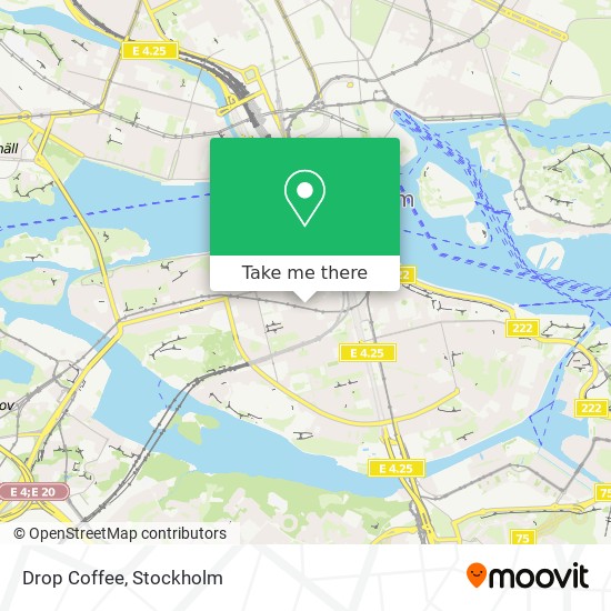 Drop Coffee map