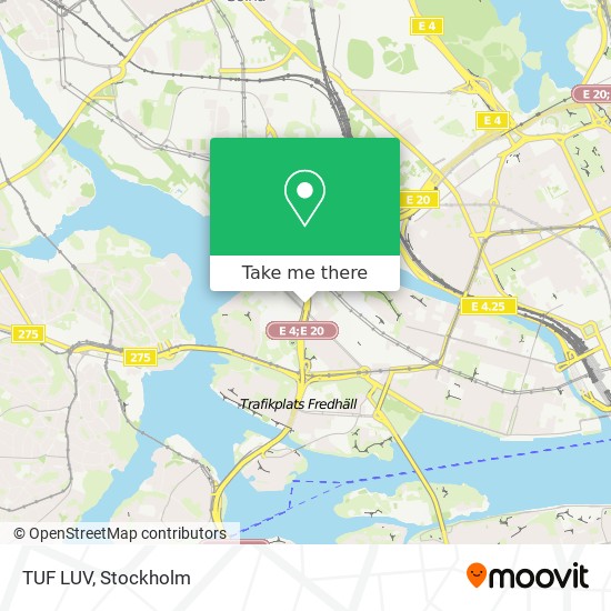 TUF LUV map