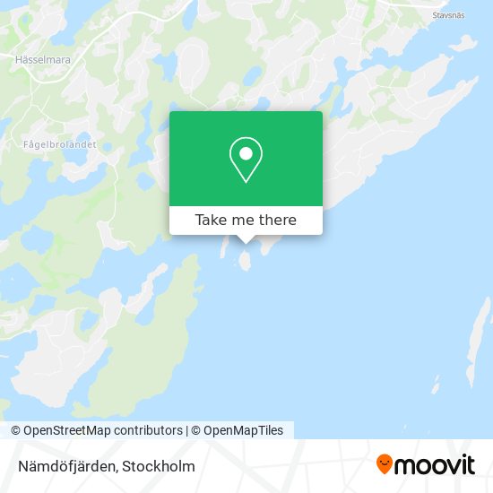 Nämdöfjärden map