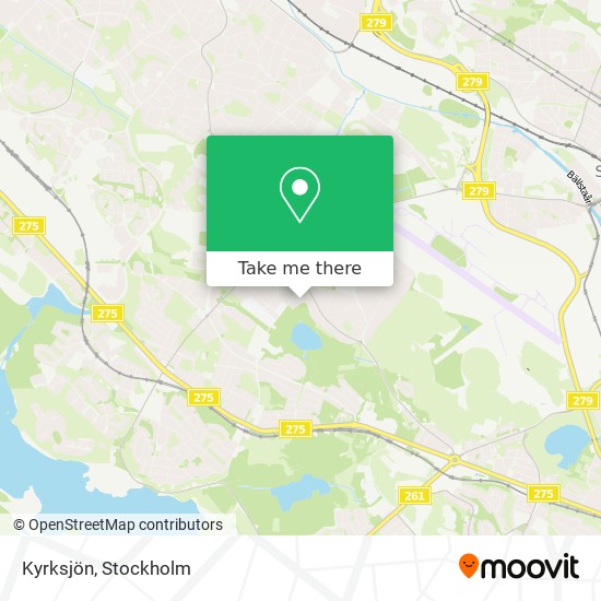 Kyrksjön map