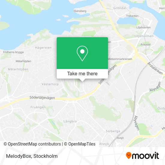 MelodyBox map