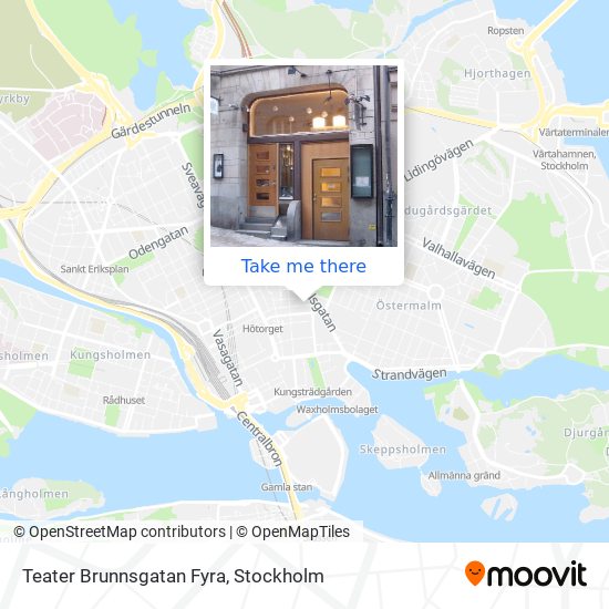 Teater Brunnsgatan Fyra map