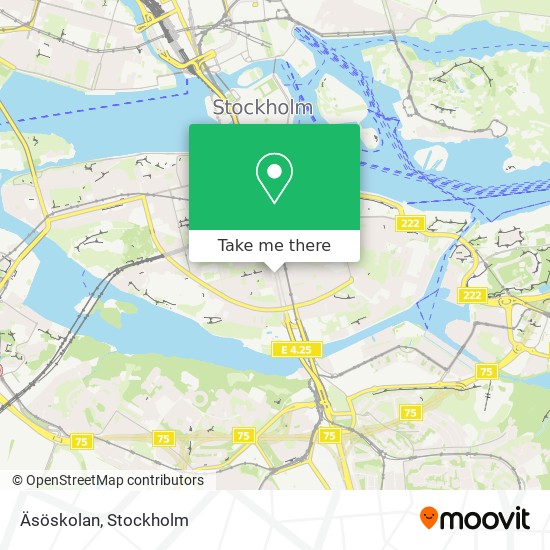 Äsöskolan map