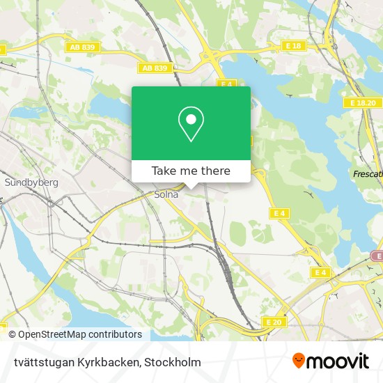 tvättstugan Kyrkbacken map