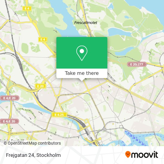 Frejgatan 24 map