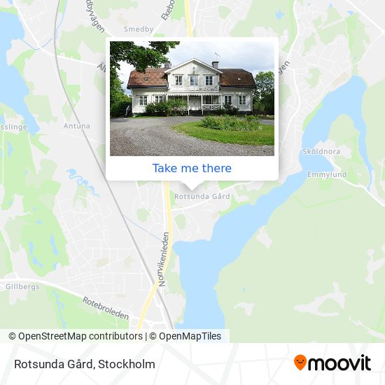 Rotsunda Gård map