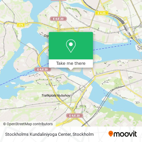 Stockholms Kundaliniyoga Center map