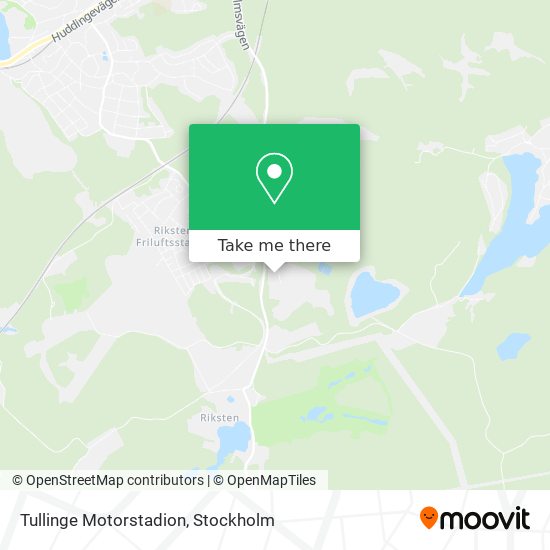 Tullinge Motorstadion map