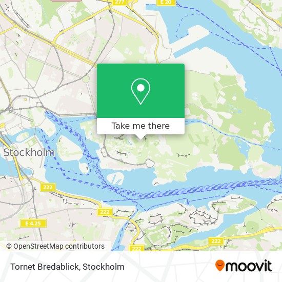 Tornet Bredablick map
