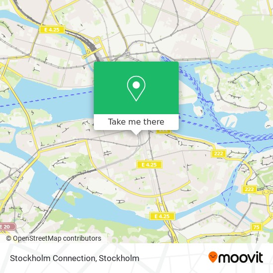 Stockholm Connection map
