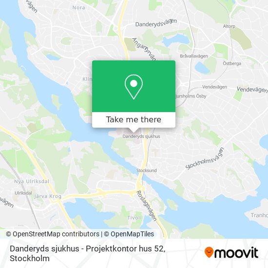 Danderyds sjukhus - Projektkontor hus 52 map