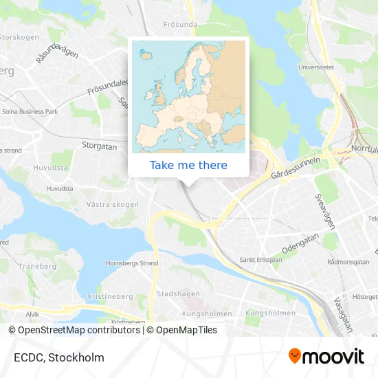 ECDC map