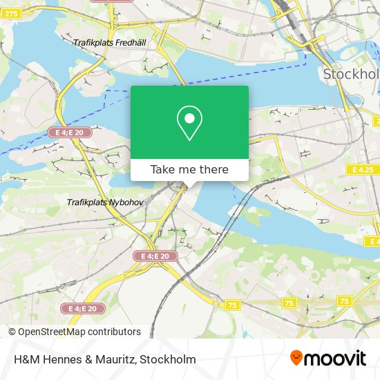 H&M Hennes & Mauritz map
