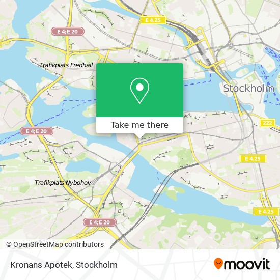 Kronans Apotek map
