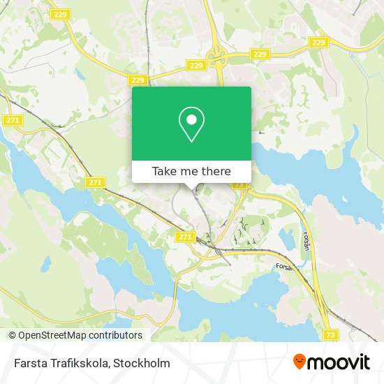 Farsta Trafikskola map