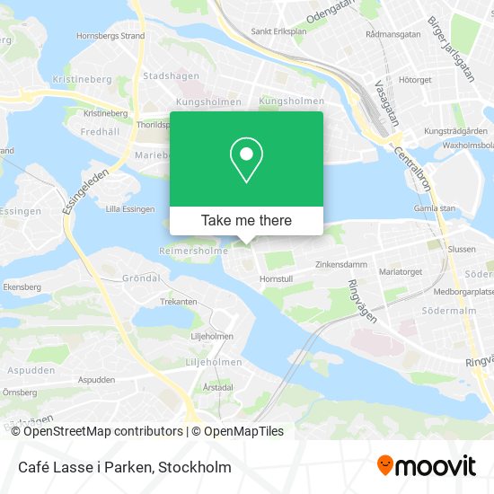 Café Lasse i Parken map