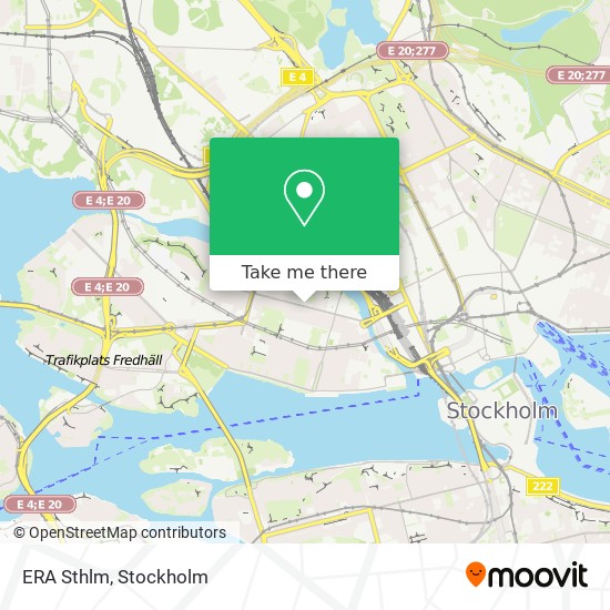 ERA Sthlm map