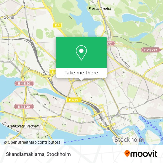 Skandiamäklarna map