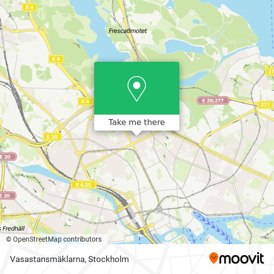 Vasastansmäklarna map