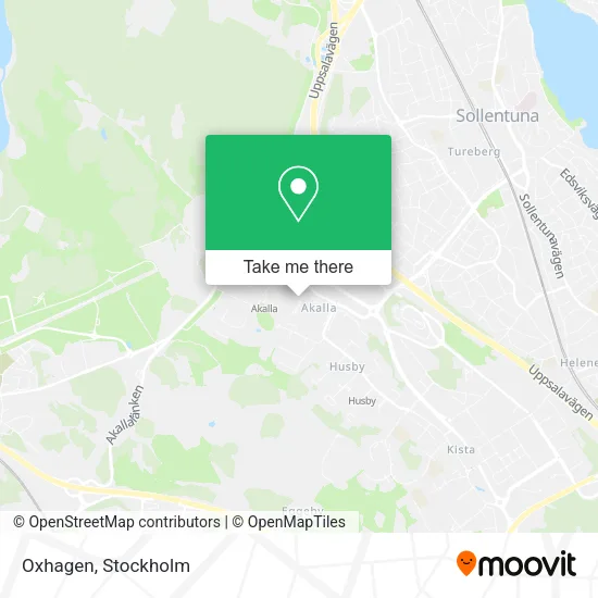Oxhagen map