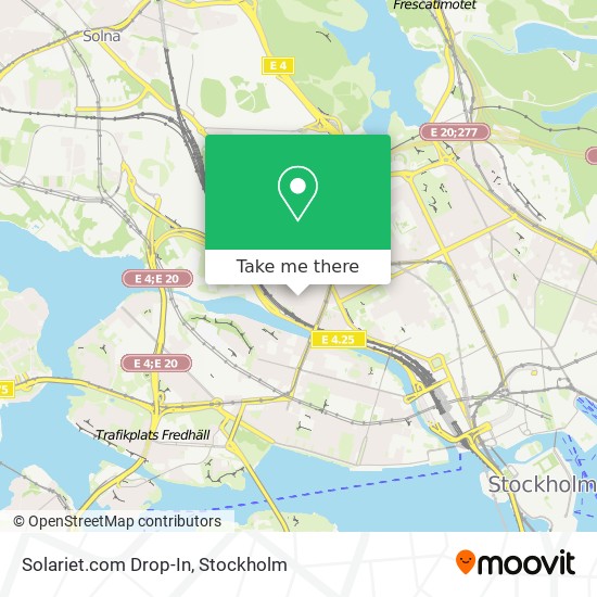Solariet.com Drop-In map
